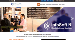 Desktop Screenshot of infosoftni.com
